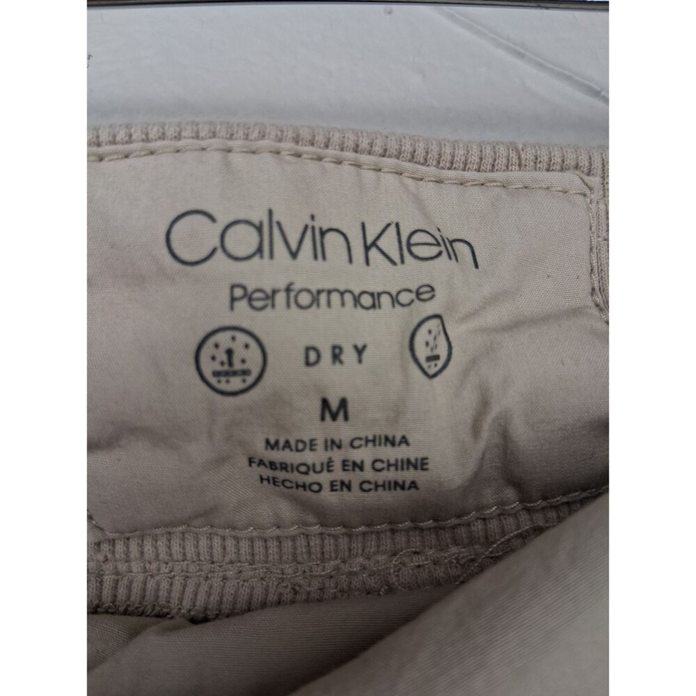 Calvin Klein 100% Cotton Performance  Comfort Shorts Women's Sz M Beige Outdoor - Picture 4 of 10